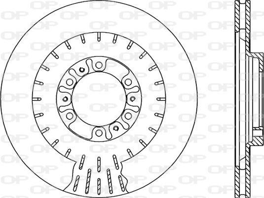 OPEN PARTS Bremžu diski BDR2125.20